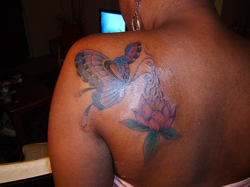Black Women Inked Tuki Carter tattoo 1 year ago with 26 notes