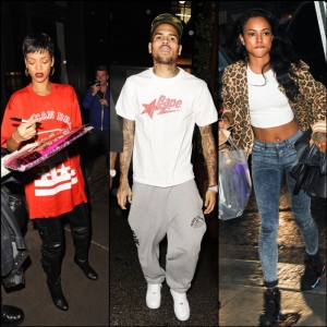 Chris-Rihanna-and-Karrueche-New-York