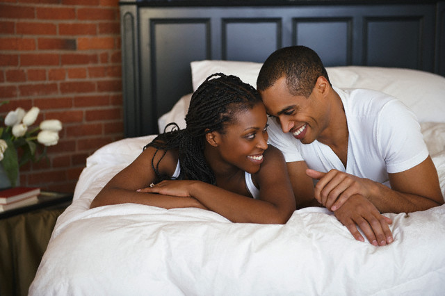 Image result for black couple in bed