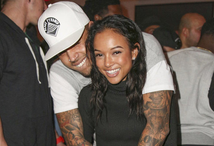 karrueche tran y chris brown data history