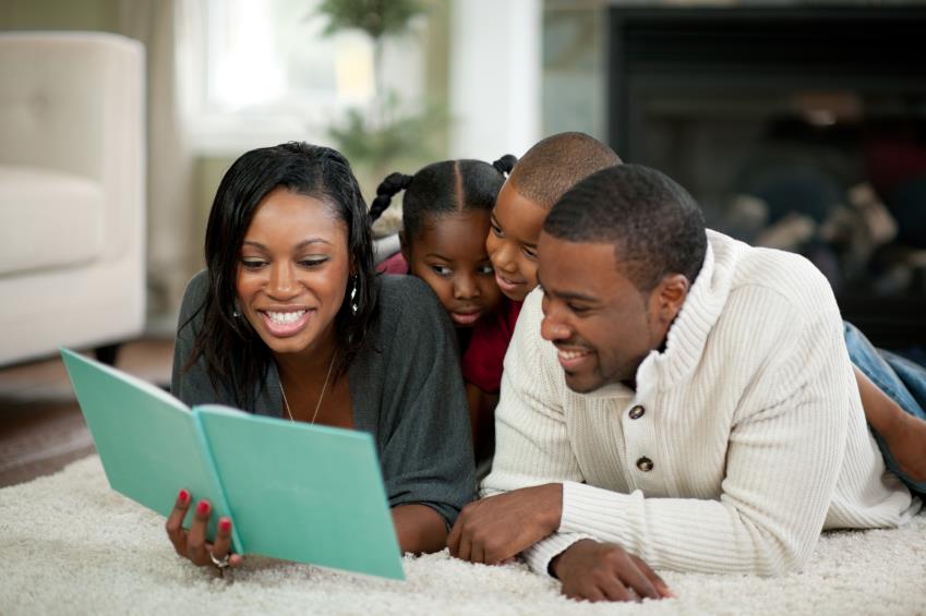 Image result for black parent with kids