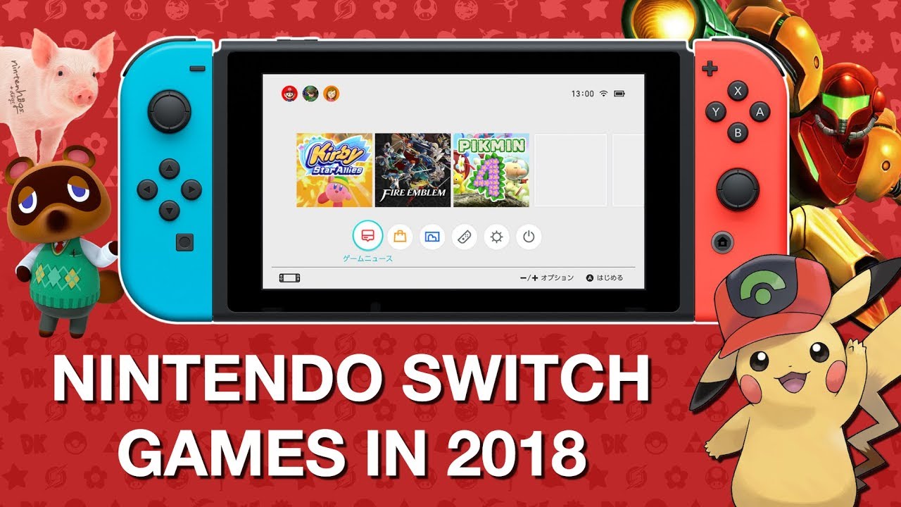 nintendo switch games 2018