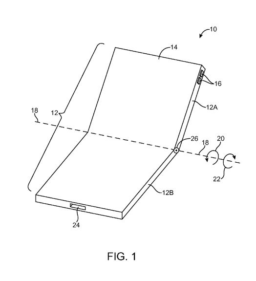 Motorola, Microsoft File Patents for Foldable Smartphones