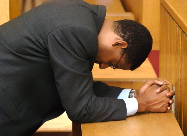 Black Man Praying