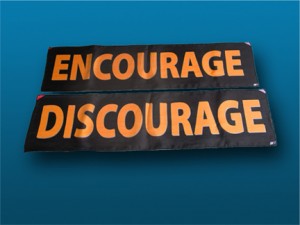 encourage-discourage
