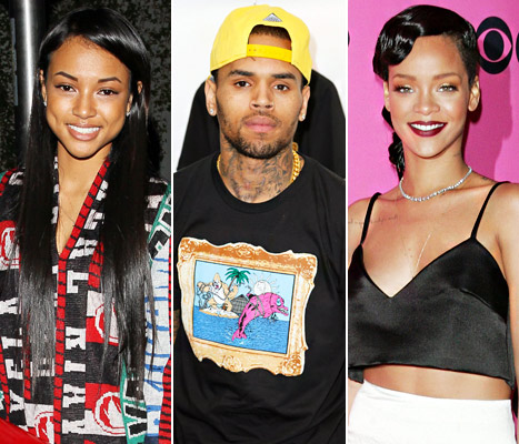 seems to be over and beyond Chris Brown as they ran into each other at Kyli...