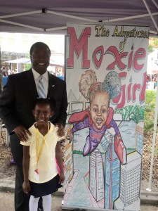 Mayor Brown and Natalie