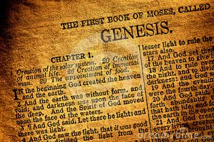 old-antique-holy-bible-book-genesis-chapter