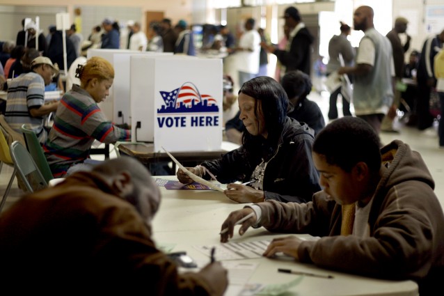 black people voting