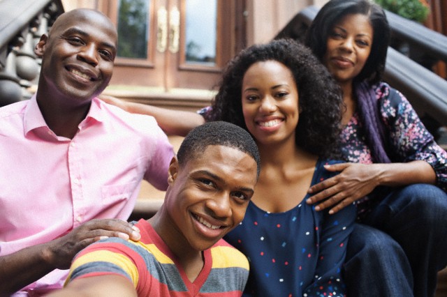 African American Family.
