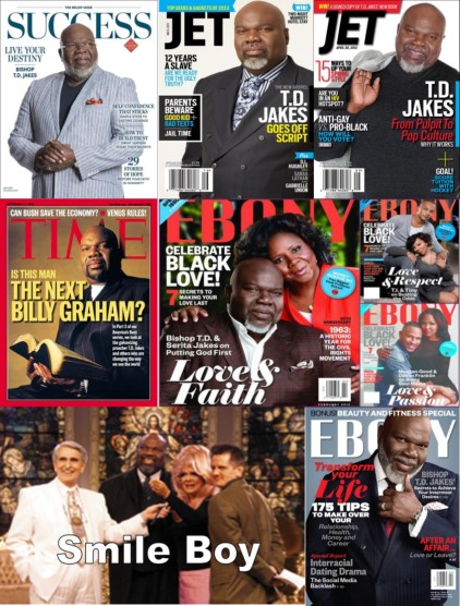 Bishop T.D. Jakes - Proof He Is A Fake.