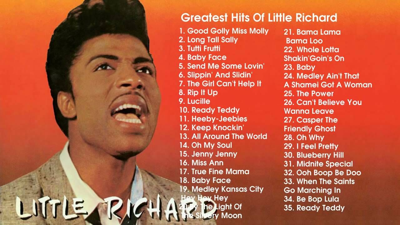 African American Rock 'N' Roll Singer Little Richard Best 5 Songs From His 1957 Debut. - Vimarsana News