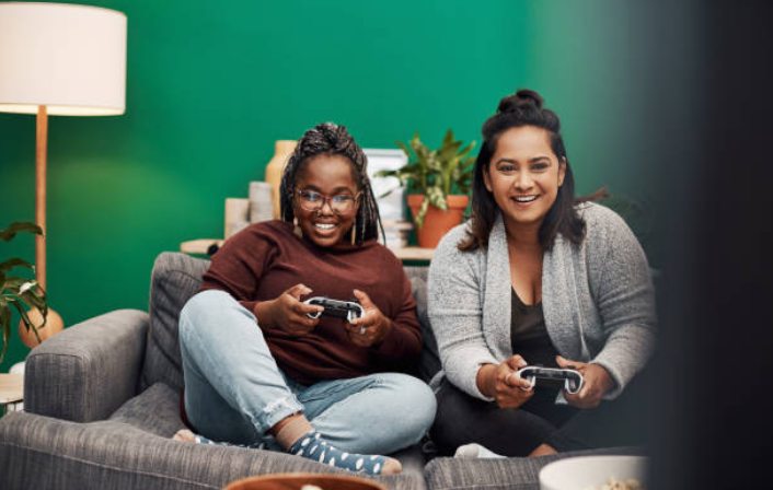black woman - gaming community