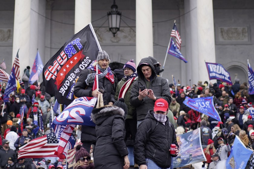 dc riots - donald trump 2021