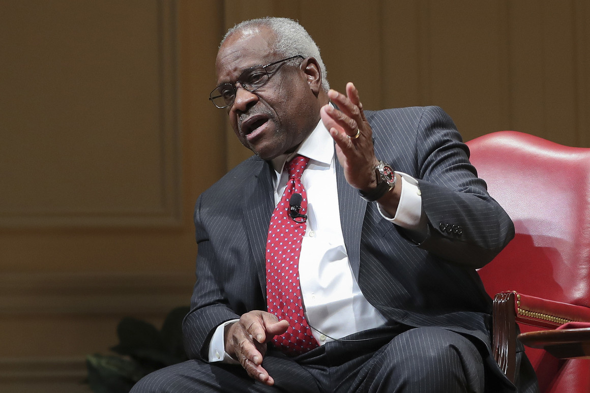 Challenging the Liberal Narrative: The Controversy Surrounding Justice Clarence Thomas's Latest Clerk Hire.