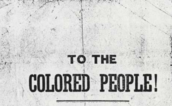 Colored People.