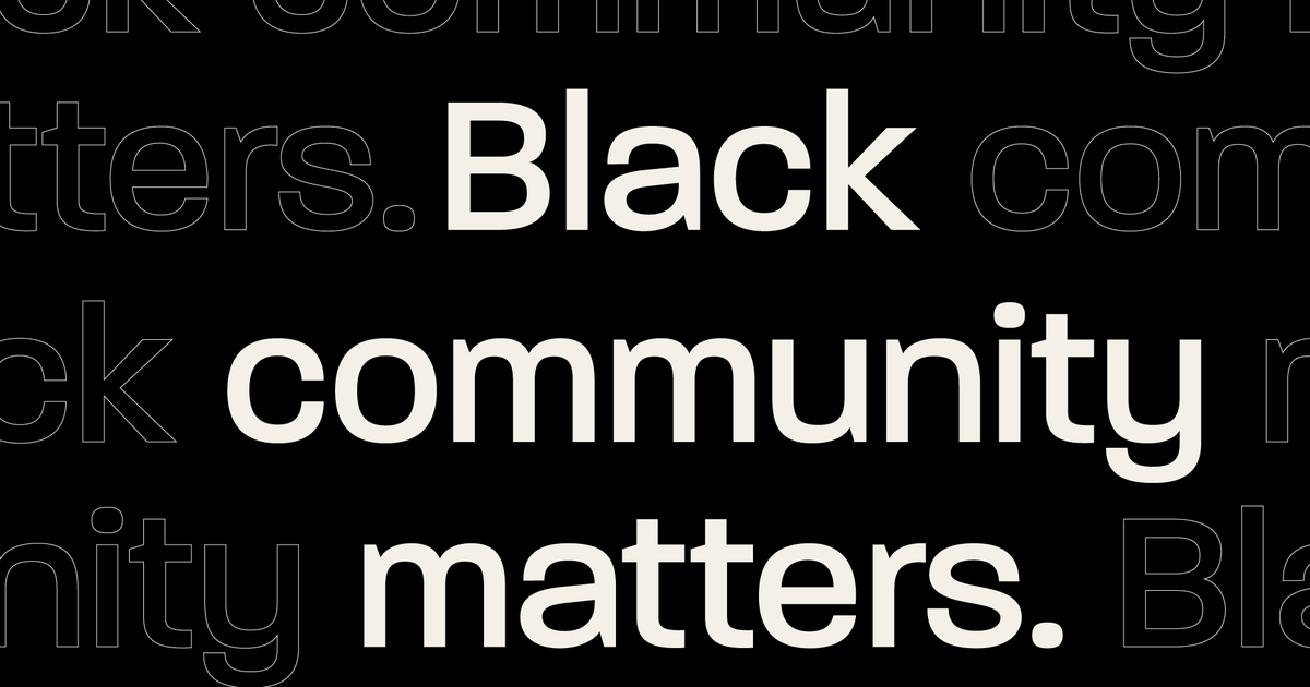 black community matters 2022