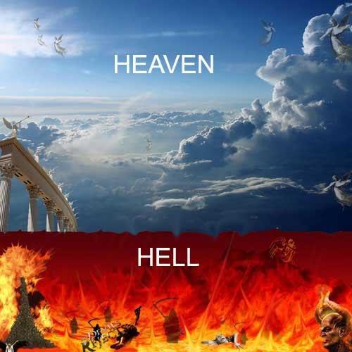 Christians: Heaven vs Hell.
