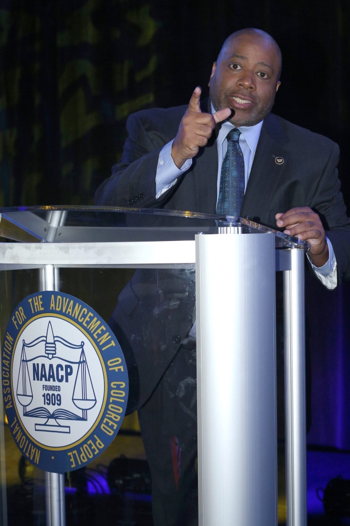 Writer Raynard Jackson - At NAACP Convention in Orlando, FL, July 17, 2013.