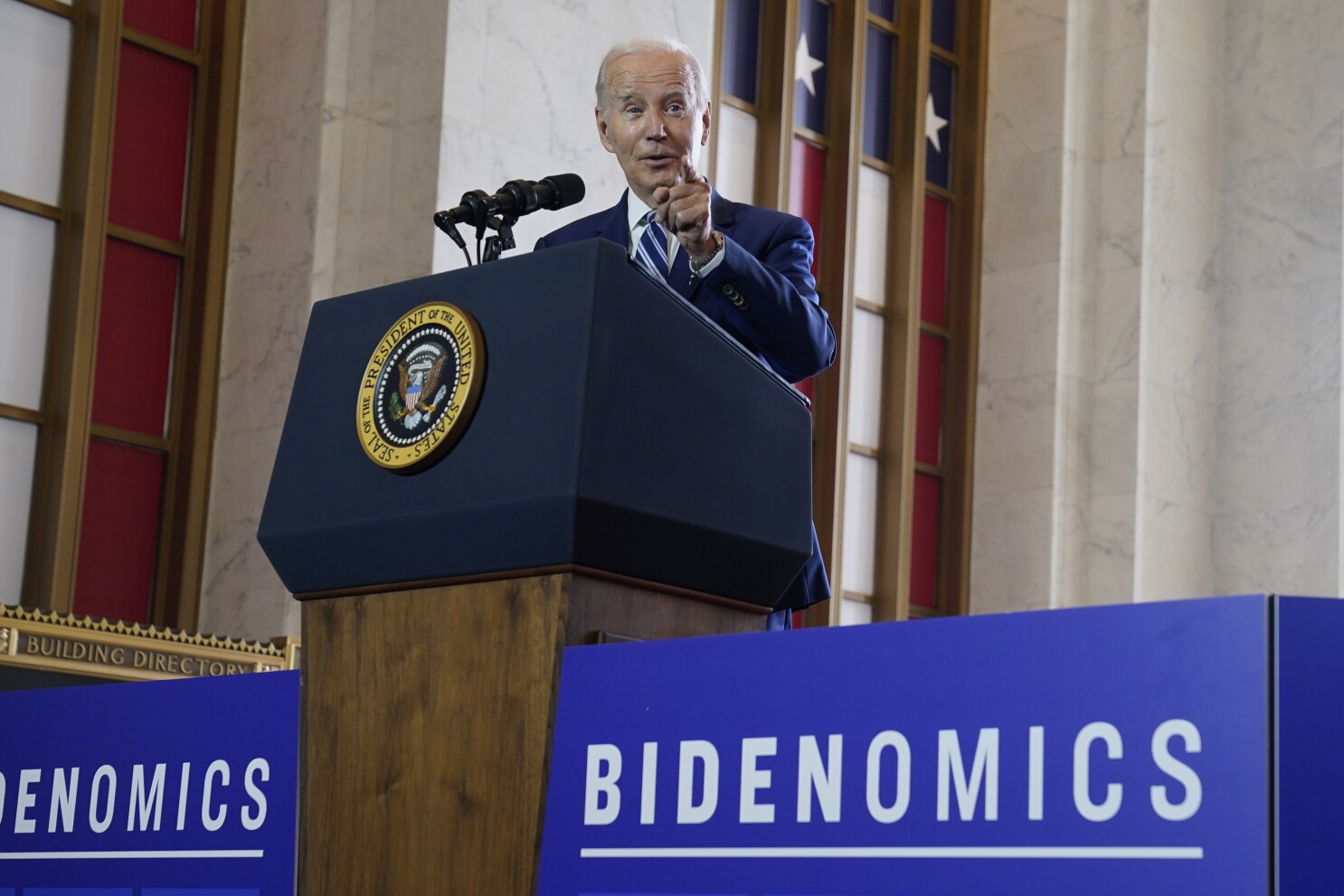 President Joe Biden - Bidenomics.
