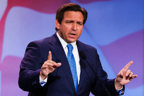 Republican Florida Governor Ron DeSantis