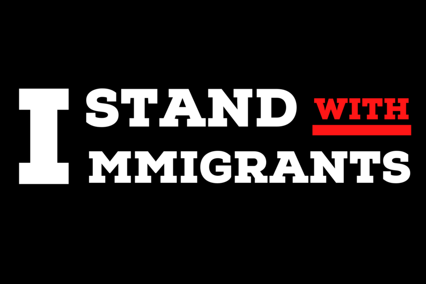 Standing With The Immigrants.