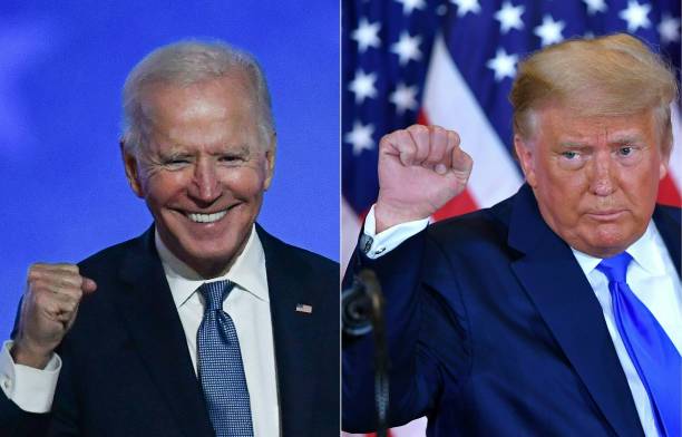  Navigating Through the Storm: Donald Trump, Joe Biden the Chaos of Today's Political Landscape.