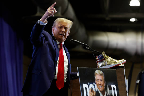 It will Take More Than Gold Sneakers to Get African Americans to Support Trump or the Republican Party.