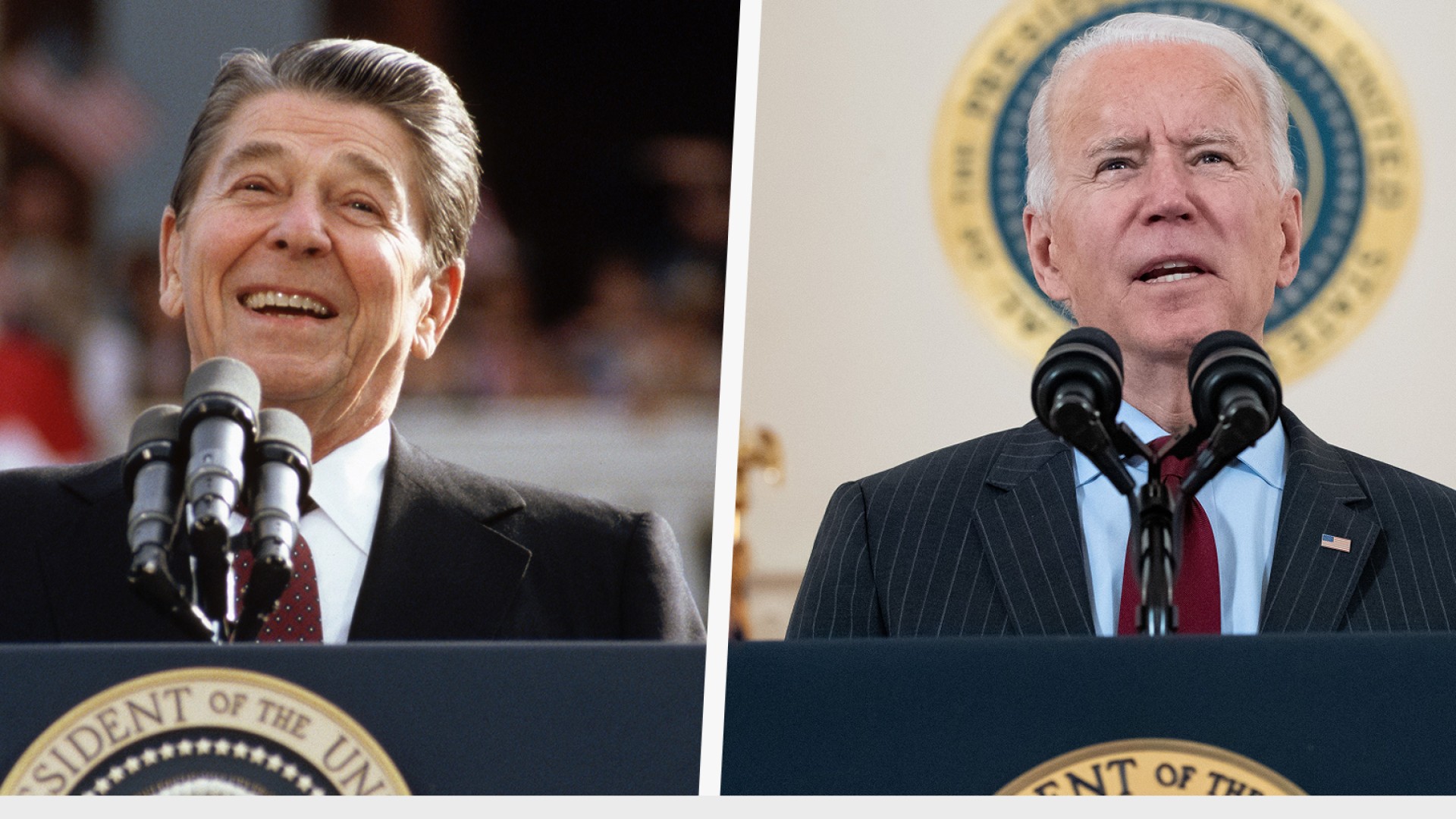 From Ronald Reagan's Strength to Joe Biden's Weakness: A Tale of National Security.