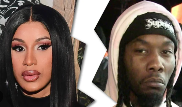 Cardi B Files for Divorce from Offset: A Final Goodbye to a Tumultuous Marriage.