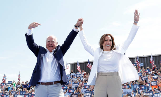 Kamala Harris & Tim Walz: Ignoring Global Threats Amidst Media Hype at 2024 DNC.