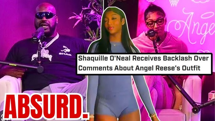 Angel Reese: Shaquille O'Neal Faces Backlash Over Comments on Her Outfit – Fans Call Out Inappropriate Remarks.