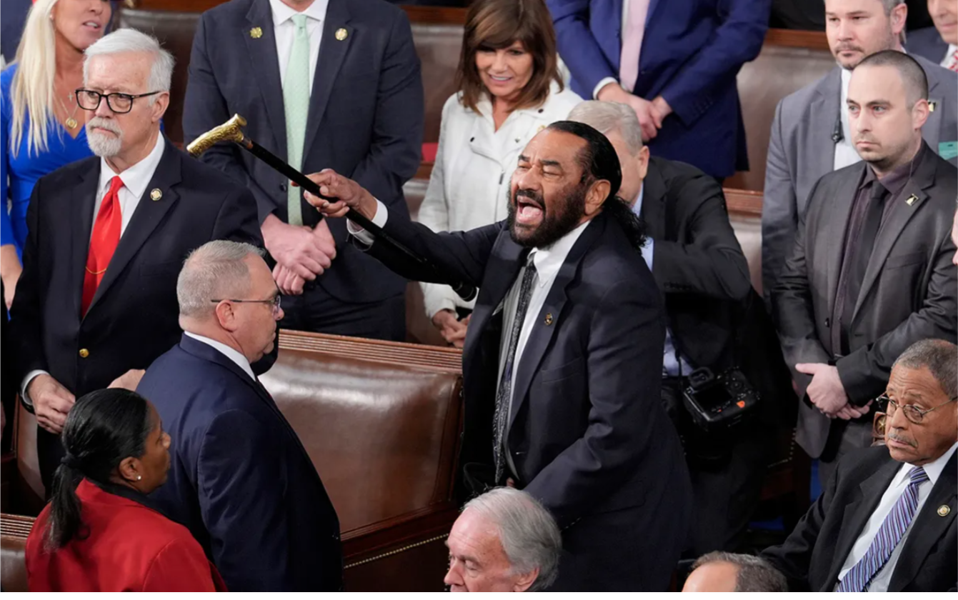 10 Democrats Censure Rep. Al Green: Silence vs. True Warriors for Justice.